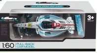 Carro de Fórmula 1 Pull Back 1:60 - Branco