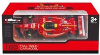 Carro de Fórmula 1 Pull Back 1:60 - Vermelho