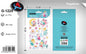 Autocolantes Fantasia 10 x 19 Cm