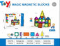 Blocos Magnéticos Mágicos 49 Peças