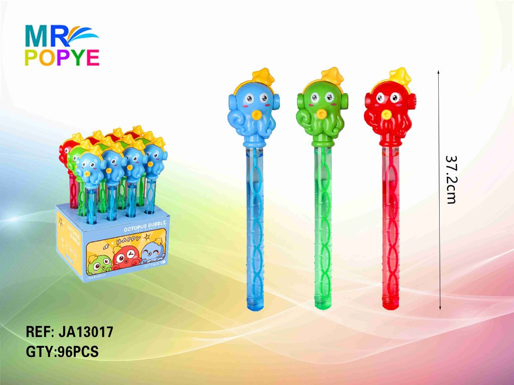 Bolhas de Sabão Polvo (Pack 12)