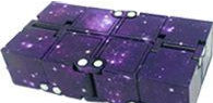 Cubo Infinito Estampado - Galáxia Roxa
