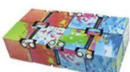 Cubo Infinito Estampado - Pintura Colorida
