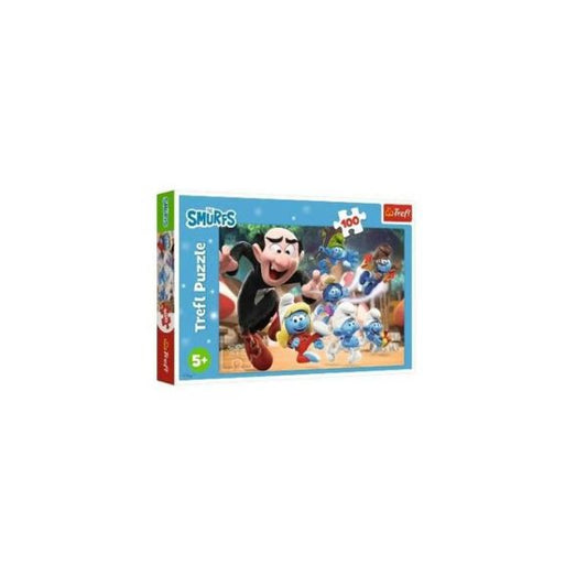 Puzzle Trefl - Smurfs 100 peças
