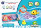 Conjunto de Banho com Baleia e Animais Marinhos