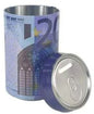 Mealheiro Lata Notas de Euro 6,5 x 12 cm - Nota de 20 €