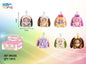 Peluche Porta-Chaves Caixa Surpresa Família Coelho Segunda Série