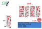 Pack 12 Sacos de Presente de Natal para Garrafa Ho Ho Ho Cinzento 12 x 35 x 9 Cm
