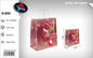 Pack 12 Sacos de Presente de Natal Bolas Vermelhas Tamanho S