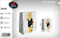 Pack 12 Sacos de Presente de Natal Thank You Prateado Tamanho M