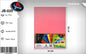 Pack 25 Cartolinas 50 x 65 Cm Rosa Coral