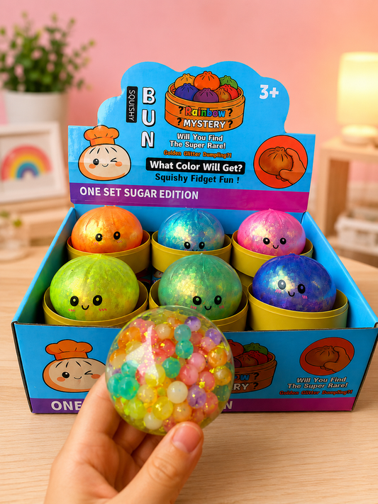 Dumpling Squishy c/ Miçangas