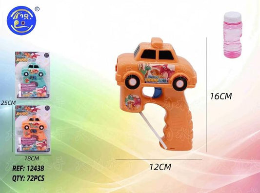 Pistola Automática de Bolhas de Sabão Carro