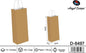Pack 15 Sacos de Presente para Garrafa Kraft 18 x 8 x 39 Cm