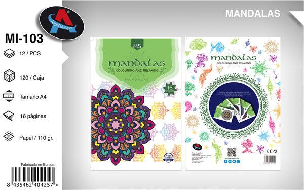 Livro para Colorir Mandalas