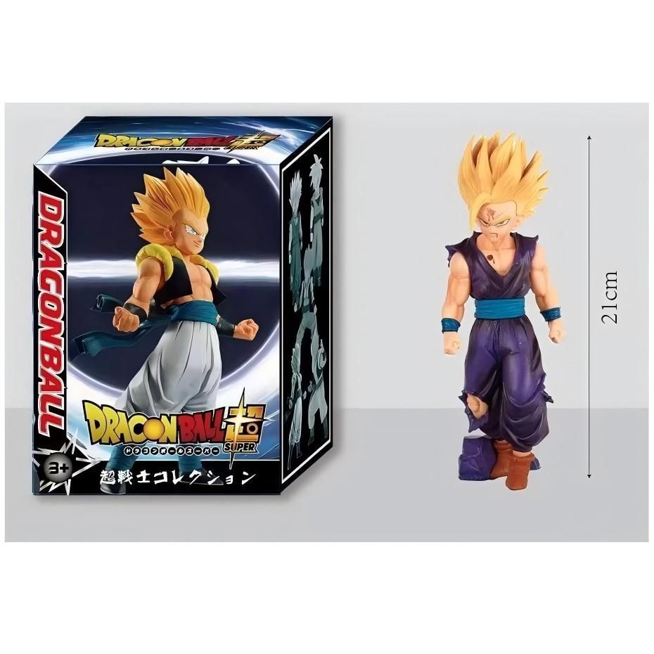 Figura Dragon Ball Gohan Super Saiyan Roupa Roxa (Modelo 1)