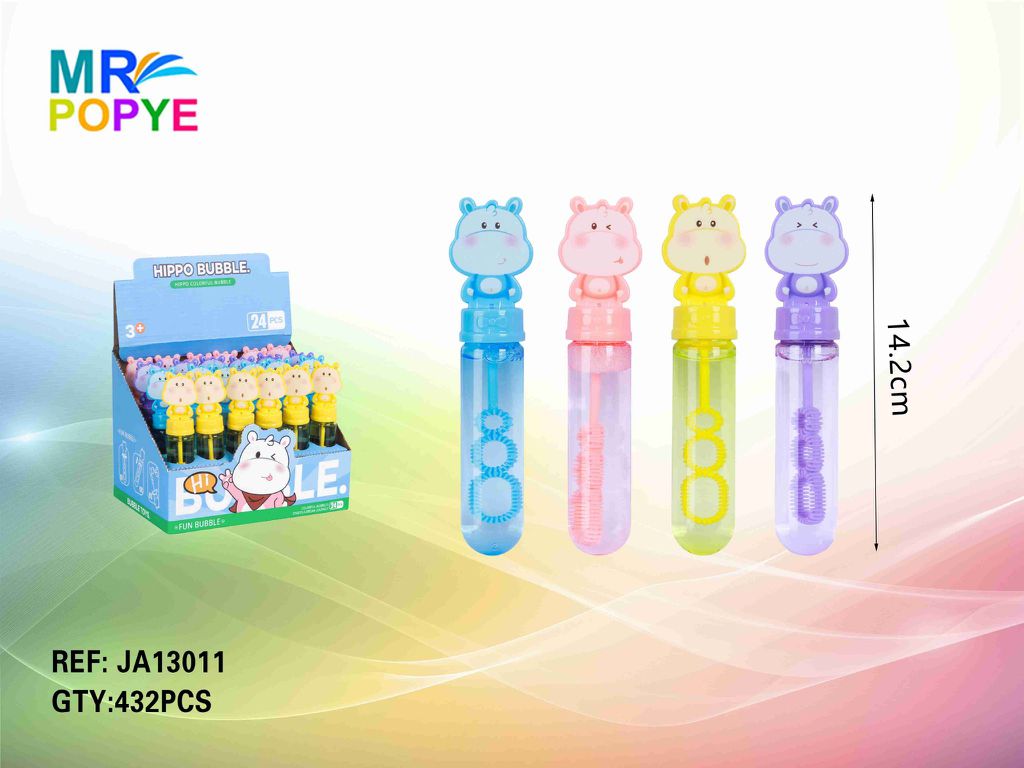 Bolhas de Sabão Hipopótamo 35 ml (Pack 24)