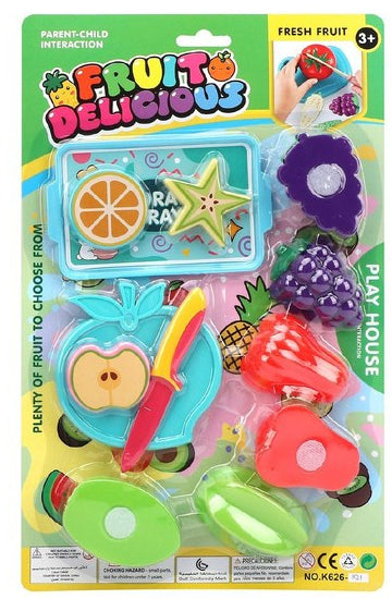 Frutas para Cortar Fruit Delicious 35 x 22 Cm - Verde