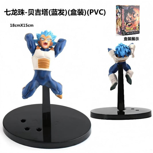 Figura Dragon Ball Vegeta de Cabelo Azul