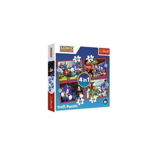 Puzzle Trefl - Sonic 4 em 1