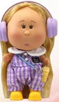 Boneca Nomi Bubu com Auscultadores 17 Cm - Cabelo Loiro e Auscultadores Lilás