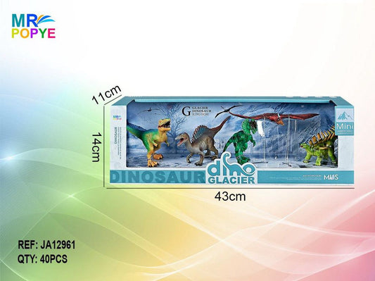 Cenário de Dinossauros Glaciar (Modelo 2)