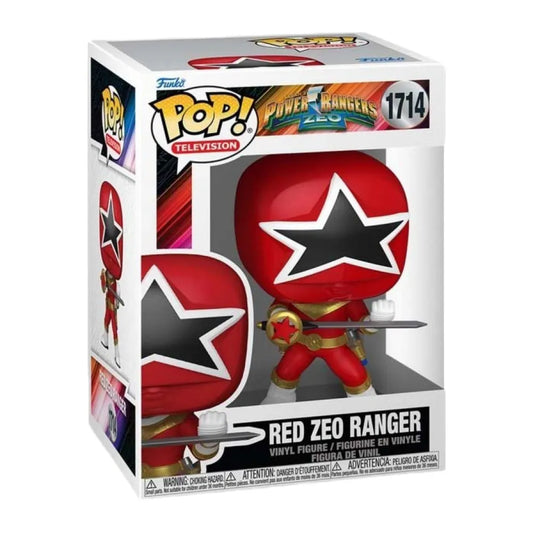 Power Rangers Generations (Tommy) POP! Movies Vinyl Figures Zeo - Red Ranger 9 cm