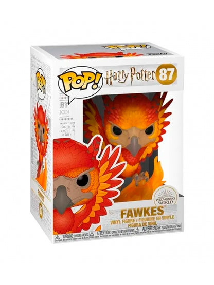 Funko POP! Fawkes na caixa