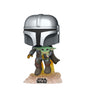 Funko POP! Vinyl The Mandalorian Mando Flying with Jet Pack - Star Wars