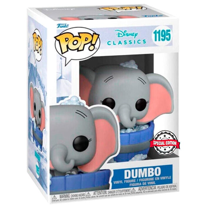 Funko POP! Dumbo na Banheira Edição Especial