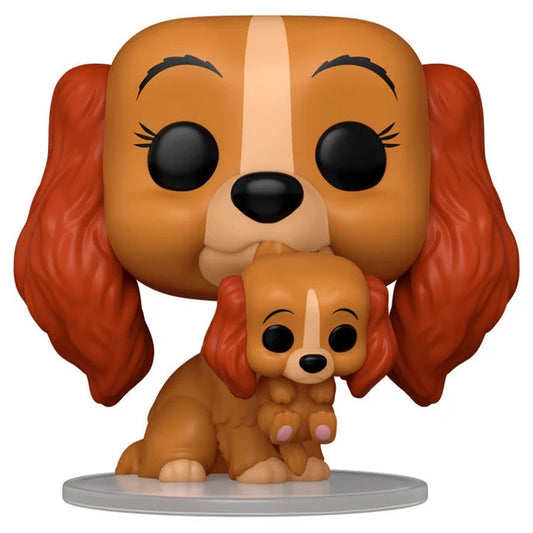 Funko POP! Vinyl - Lady with puppy