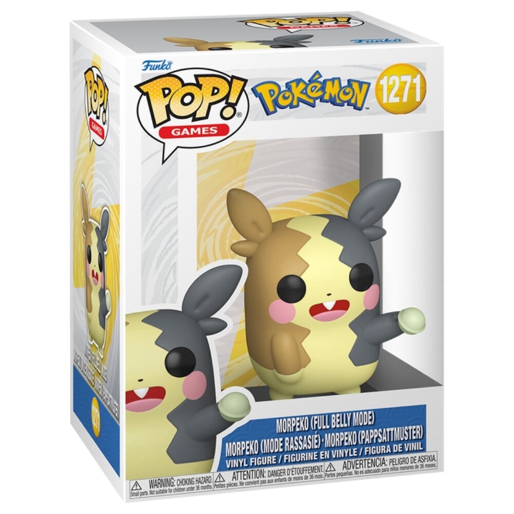 Funko POP! Morpeko Modo Barriga Cheia Pokémon