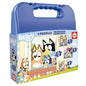 Puzzle Educa Mala Progressivos Bluey 12-16-20-25 pçs