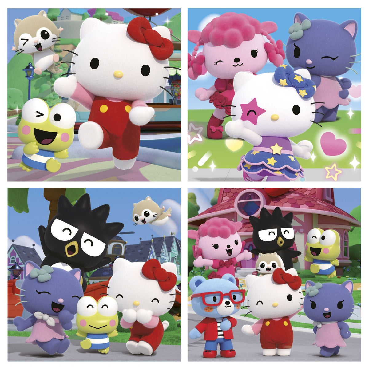 Puzzle Educa Mala Progressivos Hello Kitty 6-9-12-16 pçs