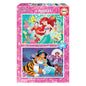 Puzzle Educa Ariel + Jasmin 2x48