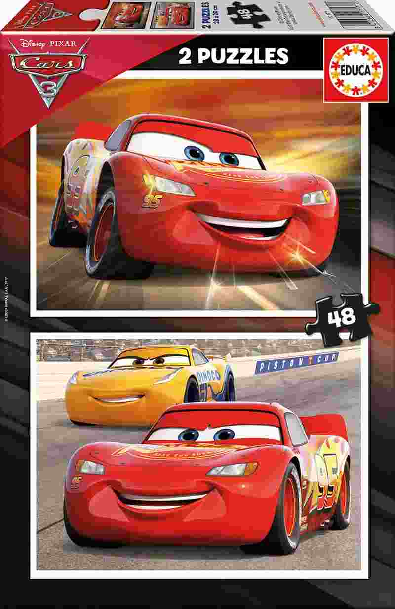 Jogo Educa puzzle 2x48 Cars