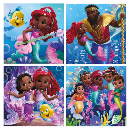 Puzzle Educa Progressivos Ariel 12-16-20-25 pçs