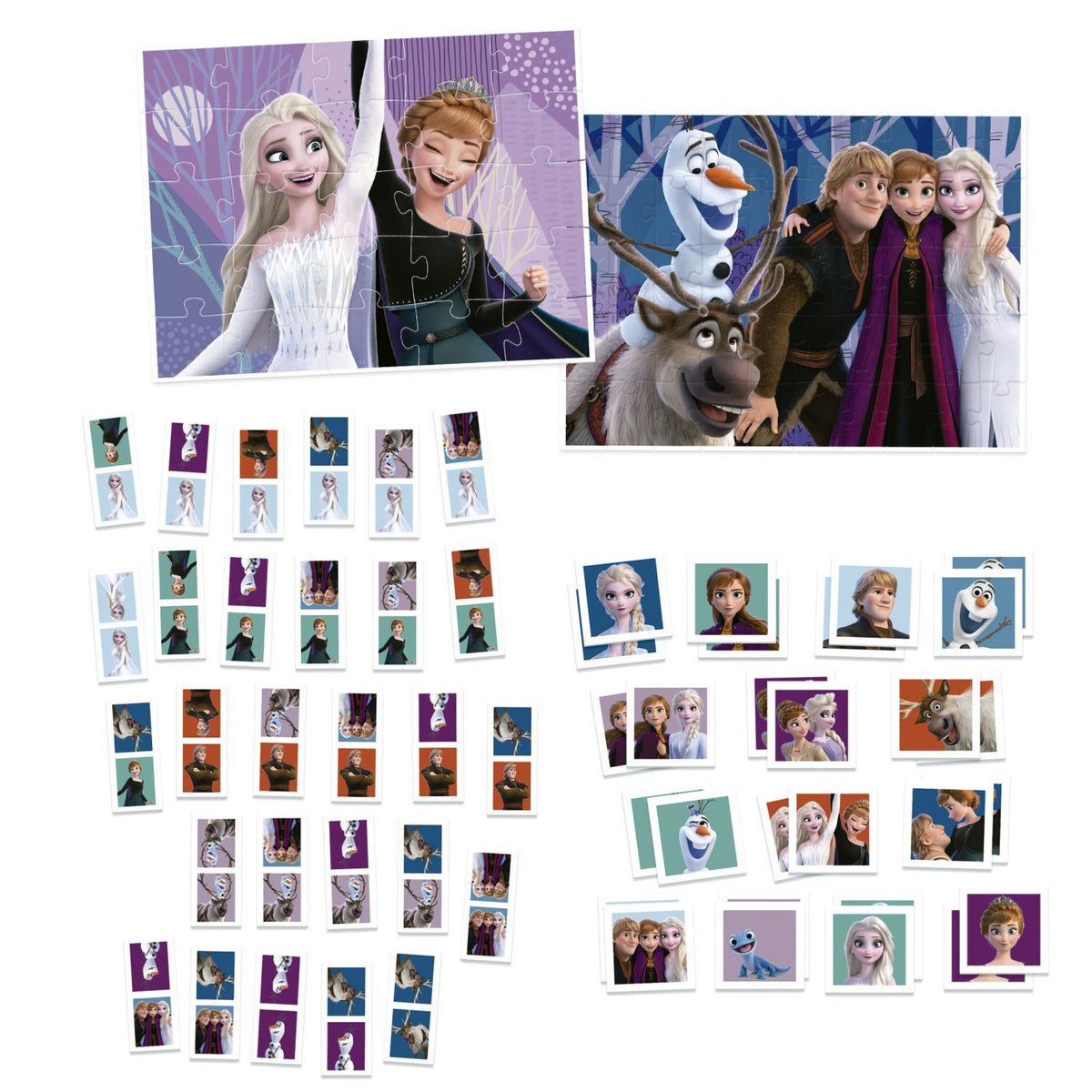 Puzzle Educa Superpack 4 em 1 Frozen