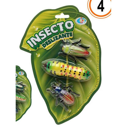 Insetos Deslizantes em Blister - Modelo 4