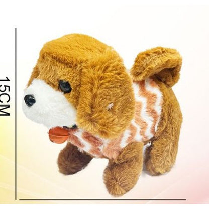 Cão de Peluche com Música (Modelo 2) - Castanho