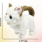 Gatinho de Peluche com Música - Branco e Castanho