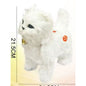 Gato Grande de Peluche com Música - Branco