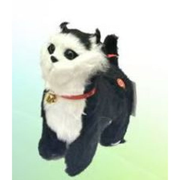 Gato Grande de Peluche com Música - Preto