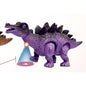 Dinossauro Elétrico com Luz e Som (Modelo 1) - Roxo