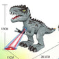 Dinossauro Eletrónico com Luz e Som - Cinzento
