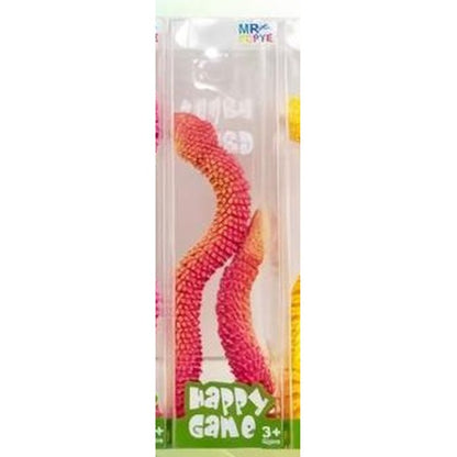 Víbora 3D 28 cm - Laranja e Rosa