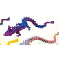 Dragão de Cristal 3D 45 cm - Roxo