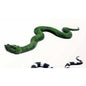 Serpente Elástica Realista - Serpente Verde