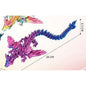 Dragão Voador 3D 38 cm - Rosa e Azul