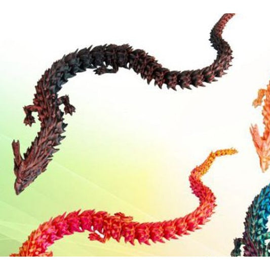 Dragão 3D 50 cm - Escuro
